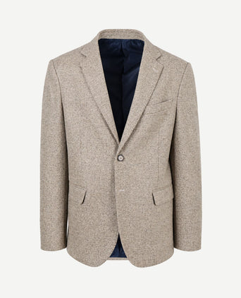 Colbert lamswol tweed beige