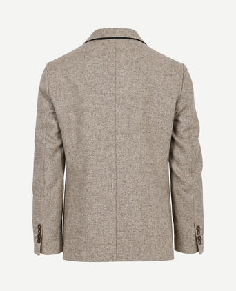 Colbert lamswol tweed beige
