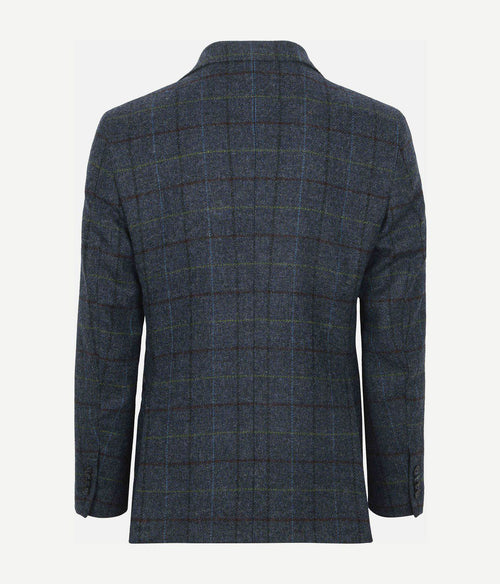 Steppin' Out colbert wol donkerblauw