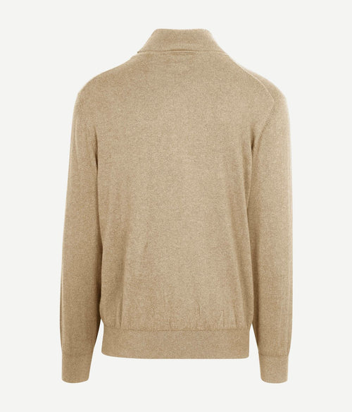 Steppin' Out coltrui cotton cashmere ecru | Regular-fit