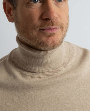 Steppin' Out coltrui cotton cashmere ecru | Regular-fit