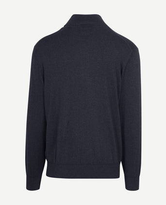 Coltrui cotton cashmere donkerblauw