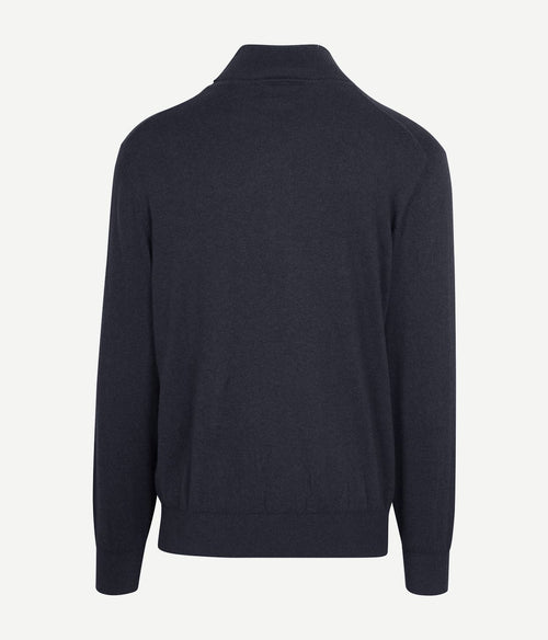 Steppin' Out coltrui cotton cashmere donkerblauw | Regular-fit