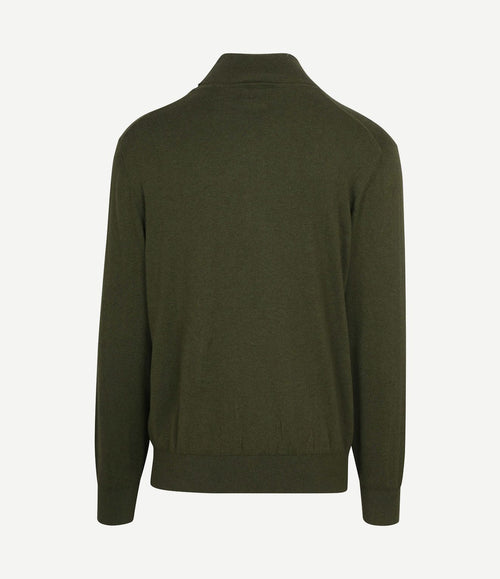 Coltrui cotton cashmere olijfgroen