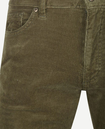Steppin' Out corduroy broek johnson groen | Regular-fit
