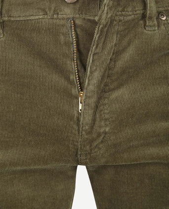 Corduroy broek johnson groen
