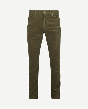 Corduroy broek johnson groen