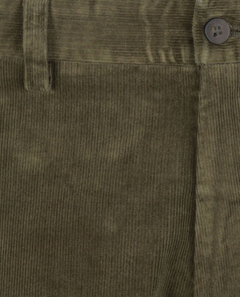 Steppin' Out corduroy chino blair olijfgroen | Regular-fit