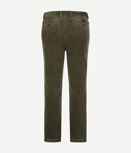Steppin' Out corduroy chino blair olijfgroen | Regular-fit