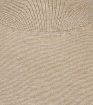 Dames coltrui cotton cashmere beige Dames coltrui cotton cashmere beige