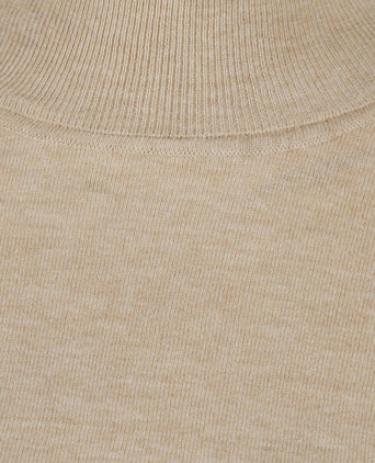 Steppin' Out dames coltrui cotton cashmere beige | Regular-fit