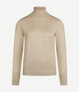 Dames coltrui cotton cashmere beige Dames coltrui cotton cashmere beige