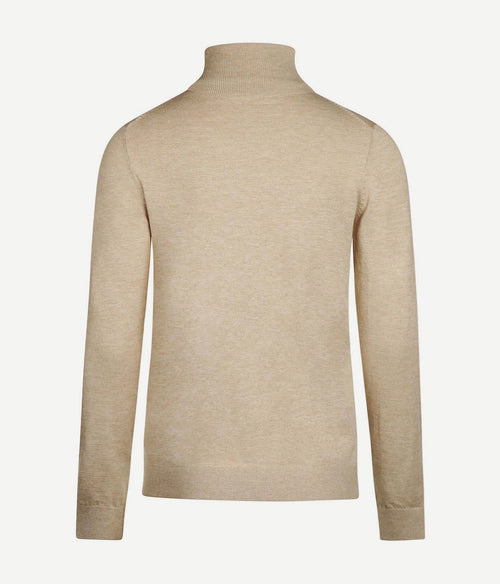 Steppin' Out dames coltrui cotton cashmere beige | Regular-fit