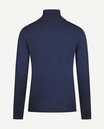 Steppin' Out dames coltrui cotton cashmere donkerblauw | Regular-fit