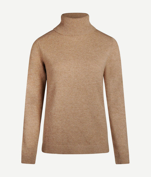 Steppin' Out dames coltrui lamswol camel | Regular-fit