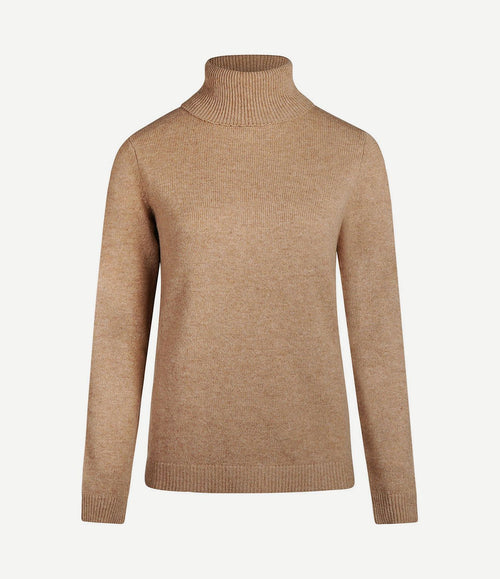 Dames coltrui lamswol camel