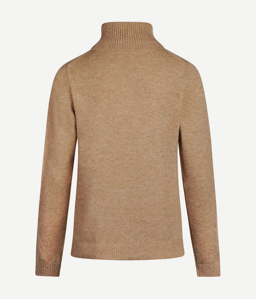 Steppin' Out dames coltrui lamswol camel | Regular-fit