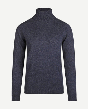 Steppin' Out dames coltrui lamswol donkerblauw | Regular-fit