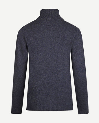 Steppin' Out dames coltrui lamswol donkerblauw | Regular-fit