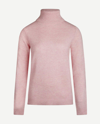 Steppin' Out dames coltrui lamswol roze | Regular-fit