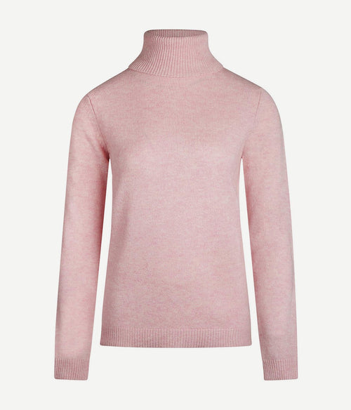 Steppin' Out dames coltrui lamswol roze | Regular-fit