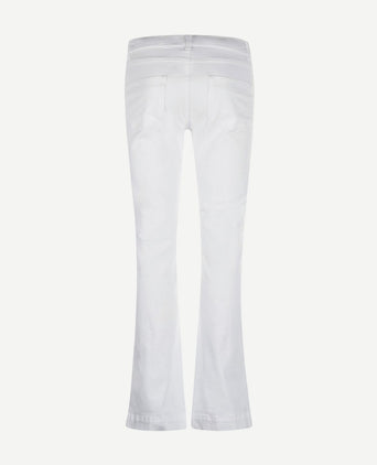 Steppin' Out dames flared jeans wit
