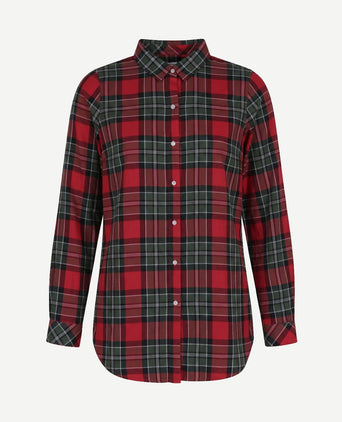 Damesblouse barbara check rood