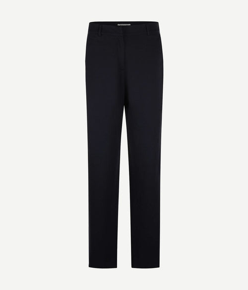 Steppin' Out damesbroek milano donkerblauw | Regular-fit