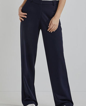 Steppin' Out damesbroek milano donkerblauw | Regular-fit