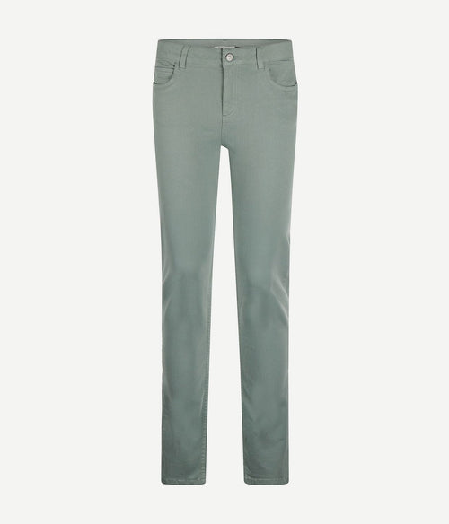 Steppin' Out damesbroek sage groen | Slim-fit