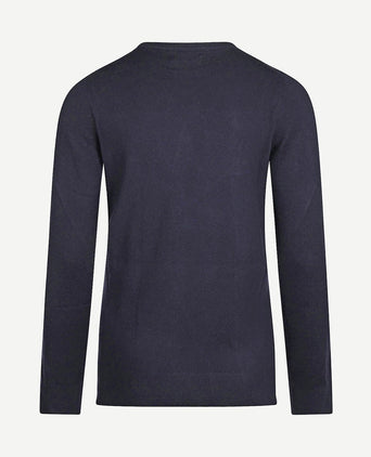 Damestrui cotton cashmere donkerblauw