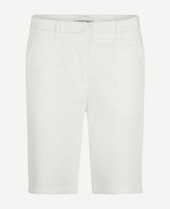 Damesshort classic wit