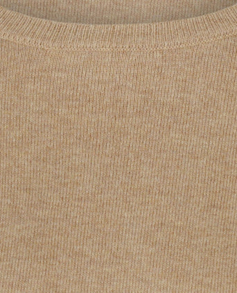 Steppin' Out damestrui cotton cashmere beige | Regular-fit