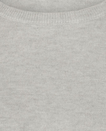 Steppin' Out damestrui cotton cashmere lichtgrijs | Regular-fit