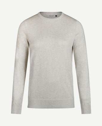 Damestrui cotton cashmere lichtgrijs