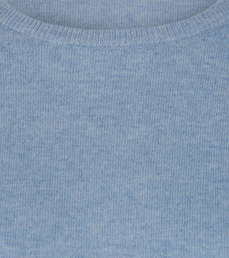 Steppin' Out damestrui merinowol lichtblauw | Regular-fit Steppin' Out damestrui merinowol lichtblauw | Regular-fit