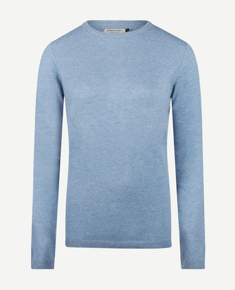 Steppin' Out damestrui merinowol lichtblauw | Regular-fit