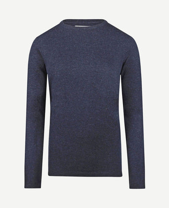 Damestrui merinowol donkerblauw