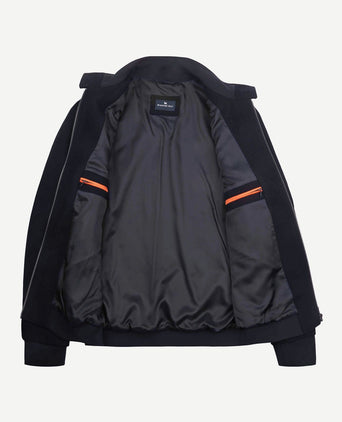 Herrit jack wool blend donkerblauw