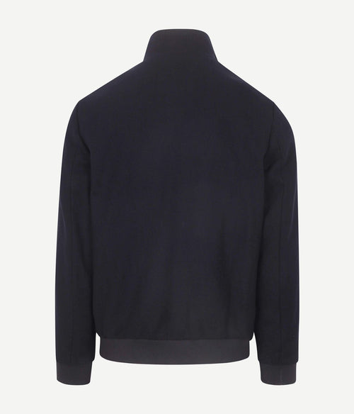 Herrit jack wool blend donkerblauw