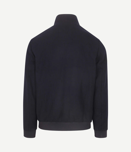 Herrit jack wool blend donkerblauw