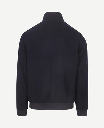 Herrit jack wool blend donkerblauw