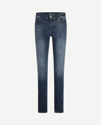 Jeans dames medium denim blauw