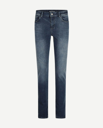 Steppin' Out jeans dames medium denim blauw | Slim-fit