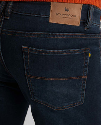 Steppin' Out jeans new russel dark blue denim | Slim-fit