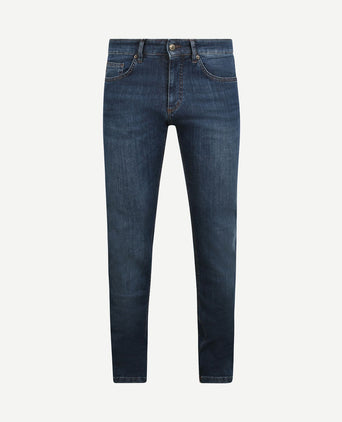 Jeans new russel medium denim blauw