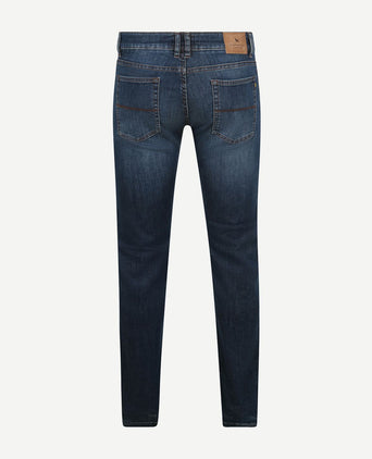 Jeans new russel medium denim blauw