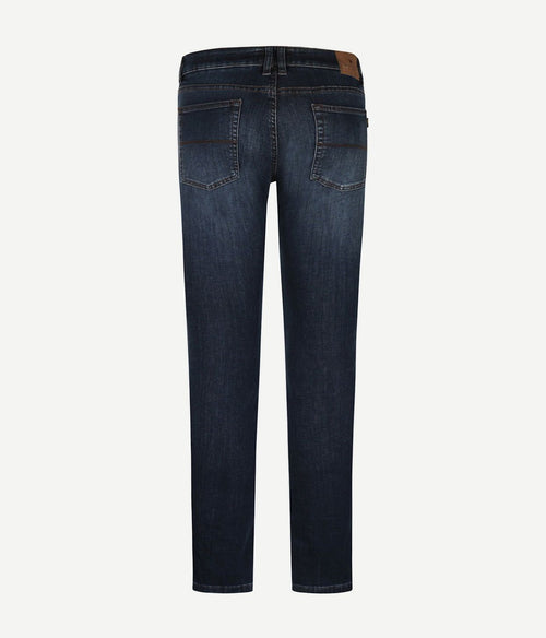 Steppin' Out jeans new russel medium denim blauw | Slim-fit