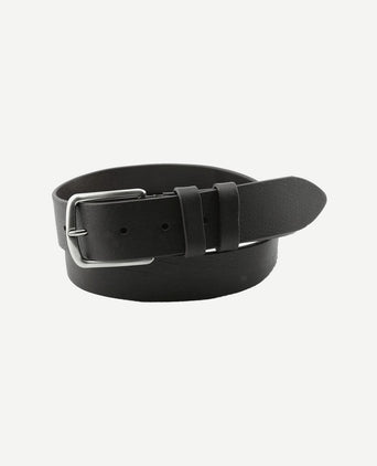 Leren riem donkerbruin