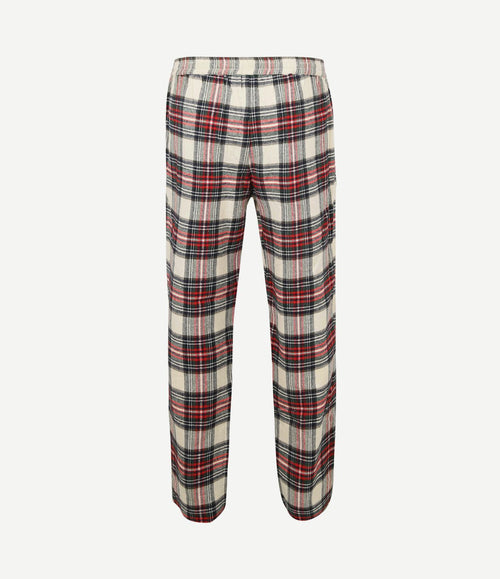 Loungebroek ruit multicolour